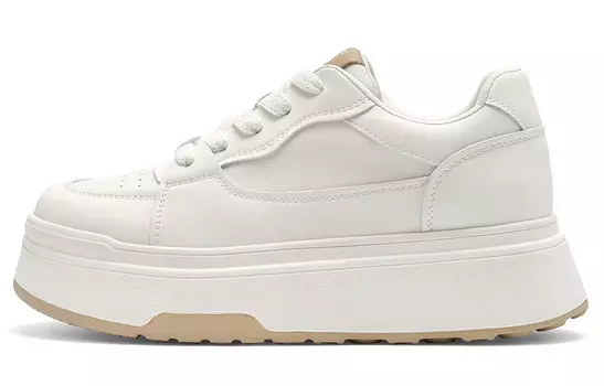 Кроссовки CВ°BANNER Skateboard Shoes Women's Low-Top White