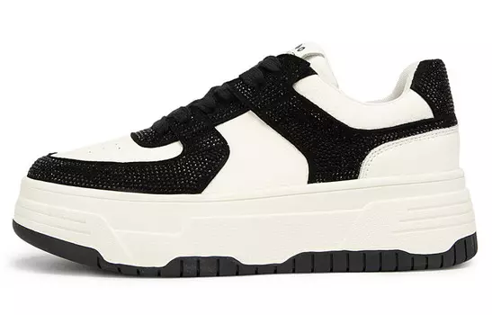 Кроссовки CВ°BANNER Skateboard Shoes Women's Low-Top, бежевый/черный