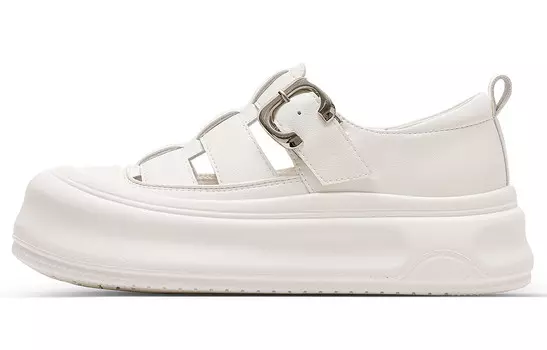 Кроссовки CВ°BANNER Skateboard Shoes Women's Low-Top White