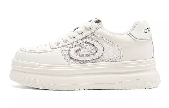 Кроссовки CВ°BANNER Skateboard Shoes Women's Low-Top Beige