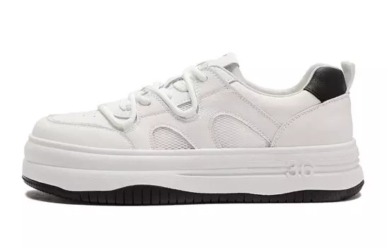 Кроссовки CВ°BANNER Skateboard Shoes Women's Low-Top Black, черный