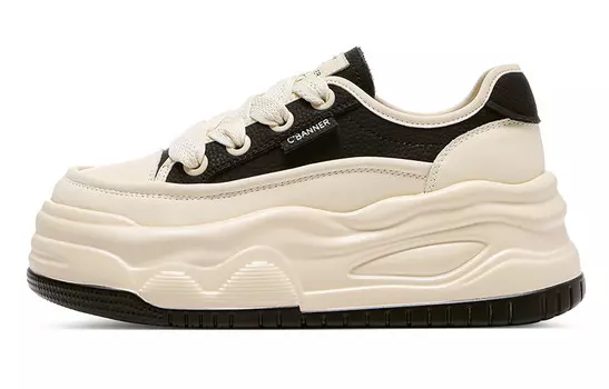 Кроссовки CВ°BANNER Skateboard Shoes Women's Low-Top Black