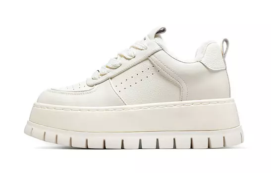 Кроссовки CВ°BANNER Skateboard Shoes Women's Low-Top Beige