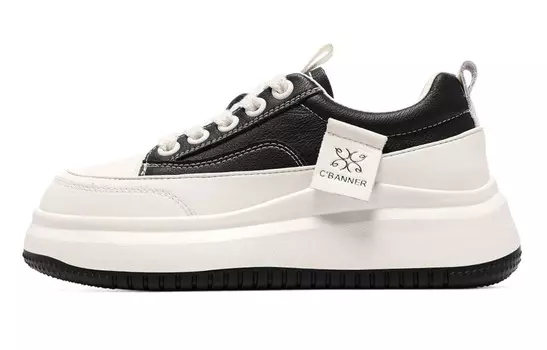 Кроссовки CВ°BANNER Skateboard Shoes Women's Low-Top Black