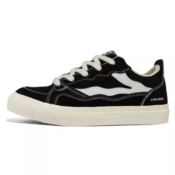 Кроссовки CVOJOO Skateboarding Shoes Men Low-top Black, черный
