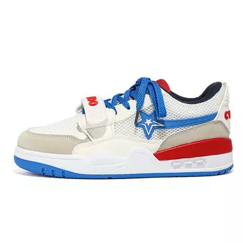 Кроссовки CVOJOO Skateboarding Shoes Unisex Low-top, белый