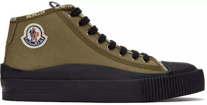Кроссовки цвета хаки Lissex Moncler
