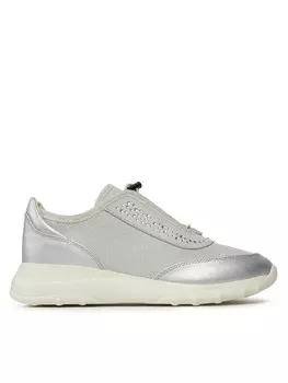 Кроссовки D Alleniee D35LPC 054AS Geox, серебро