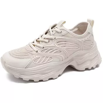 Кроссовки D:FUSE SCANDINAVIA Chunky Sneakers Women's Low-top, цвет Apricot