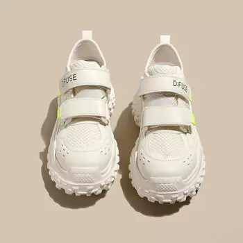 Кроссовки D:FUSE SCANDINAVIA Chunky Sneakers Women's Low-Top, бежевый
