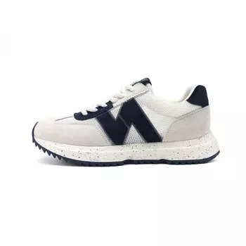 Кроссовки D:FUSE SCANDINAVIA Lifestyle Shoes Women's Low-top Beige/Blue, бежевый/синий