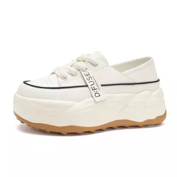 Кроссовки D:FUSE SCANDINAVIA Lifestyle Shoes Women's Low-top, бежевый