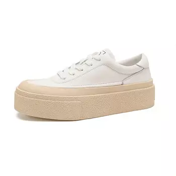 Кроссовки D:FUSE SCANDINAVIA Skateboarding Shoes Women's Low-top Off White, цвет Off White