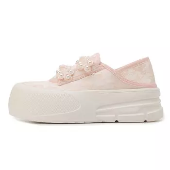 Кроссовки D:FUSE SCANDINAVIA Skateboarding Shoes Women's Low-top, цвет Champagne