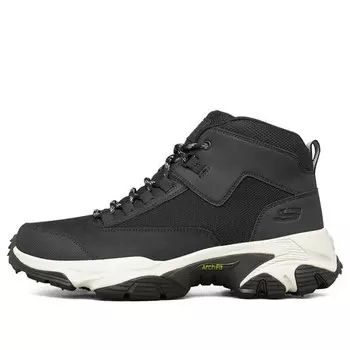 Кроссовки d lite arch fit phantom black Skechers, черный