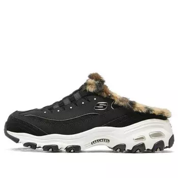 Кроссовки d'lites1.0 'black' Skechers, черный