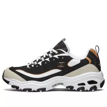 Кроссовки d'lites 1.0 black/gold Skechers, черный