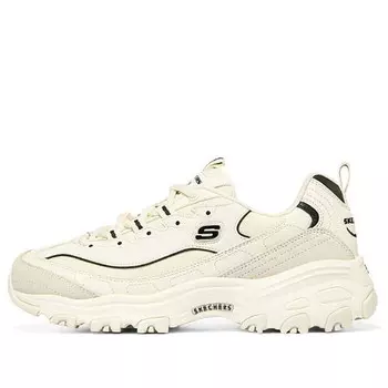 Кроссовки d'lites 1.0 'creamwhite black' Skechers, белый