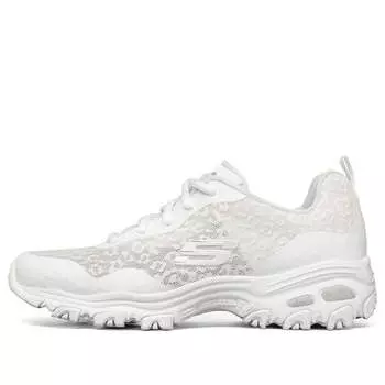 Кроссовки d'lites 1.0 fashion low chunky shoes white Skechers, белый