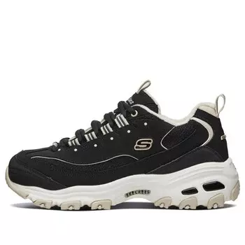 Кроссовки d'lites 1.0 fashion running shoes black/grey/brown Skechers, серый