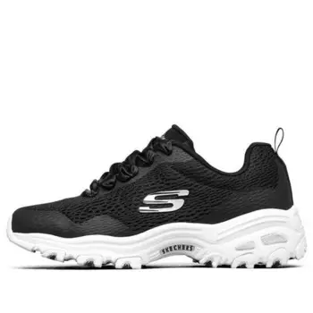 Кроссовки d'lites 1.0 gs black Skechers, черный