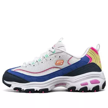 Кроссовки d'lites 1.0 gs grey/blue Skechers, серый