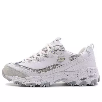 Кроссовки d'lites 1.0 gs white/grey Skechers, белый