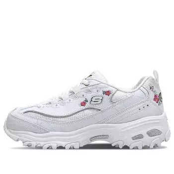 Кроссовки d'lites 1.0 gs white Skechers, белый