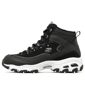 Кроссовки d'lites 1.0 high 'black' Skechers, черный