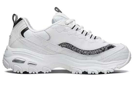 Кроссовки D"Lites 1.0 Lifestyle женские с низким верхом, белые/черные Skechers