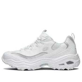 Кроссовки d'lites 1.0 low running shoes grey/white Skechers, белый