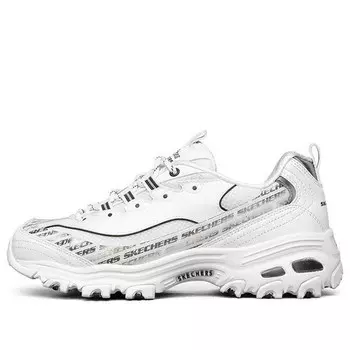 Кроссовки d'lites 1.0 low sneaker gs white/black Skechers, белый