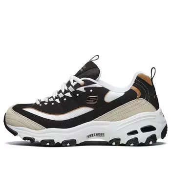 Кроссовки d lites 1.0 low-top running shoes black/gold Skechers, черный