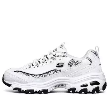 Кроссовки d'lites 1.0 low top sneakers white/black Skechers, белый