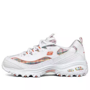 Кроссовки d lites 1.0 low top running shoes white Skechers, белый
