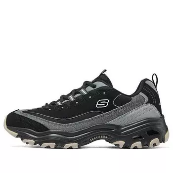 Кроссовки d'lites 1.0 marathon running shoes 'black grey' Skechers, черный