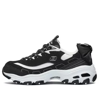 Кроссовки d lites 1.0 running shoes 'black white' Skechers, черный