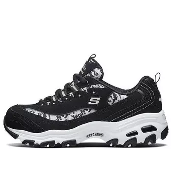 Кроссовки d'lites 1.0 running shoes black/white Skechers, черный