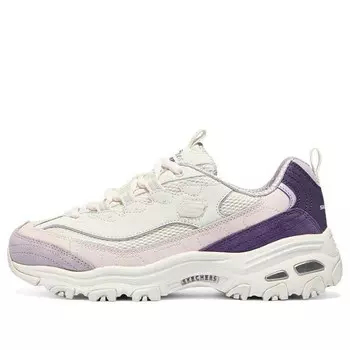 Кроссовки d'lites 1.0 shoes 'white purple pink' Skechers, белый