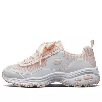 Кроссовки d'lites 1.0 sport shoes pink/white Skechers, красный