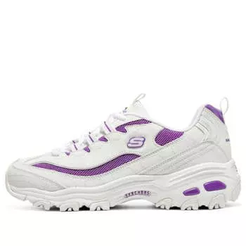 Кроссовки d'lites 1.0 'white purple' Skechers, белый