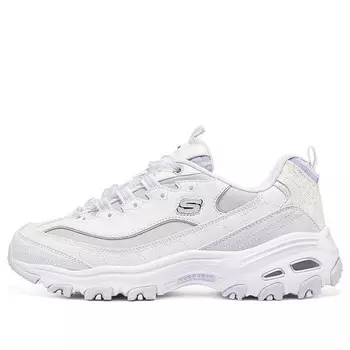 Кроссовки d'lites 1.0 'white purple' Skechers, белый