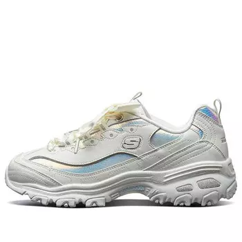 Кроссовки d lites 1.0 white Skechers, белый