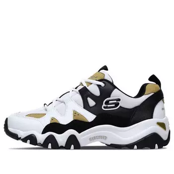 Кроссовки d'lites 2.0 running shoes black/white/yellow Skechers, черный