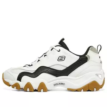 Кроссовки d'lites 2.0 'white black' Skechers, белый