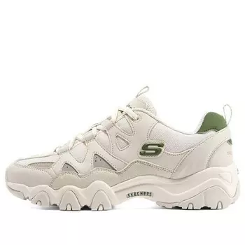 Кроссовки d'lites 2.0 'white green' Skechers, белый