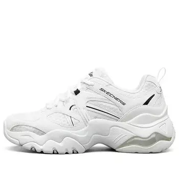 Кроссовки d'lites 3.0 air low-top running shoes white/black Skechers, белый
