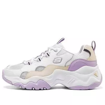 Кроссовки d'lites 3.0 low running shoes gs white/purple Skechers, белый