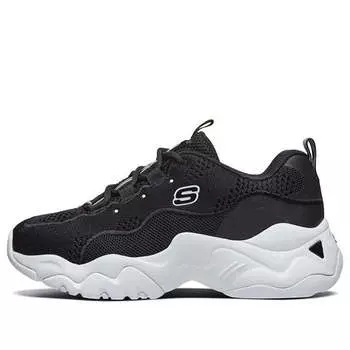 Кроссовки d lites 3.0 low-top daddy shoes black Skechers, черный