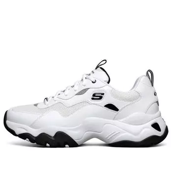 Кроссовки d lites 3.0 running shoes white Skechers, белый